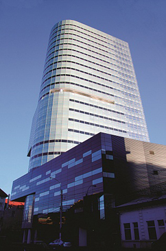 fatade Bucharest Tower Center